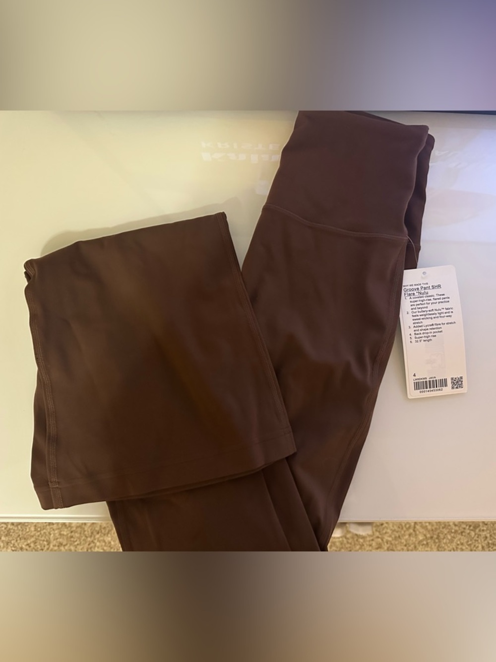 Lululemon Groove Pant Flare-Java Size 4